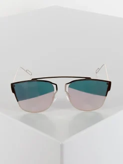 Seevision Occhiali da sole effetto specchio