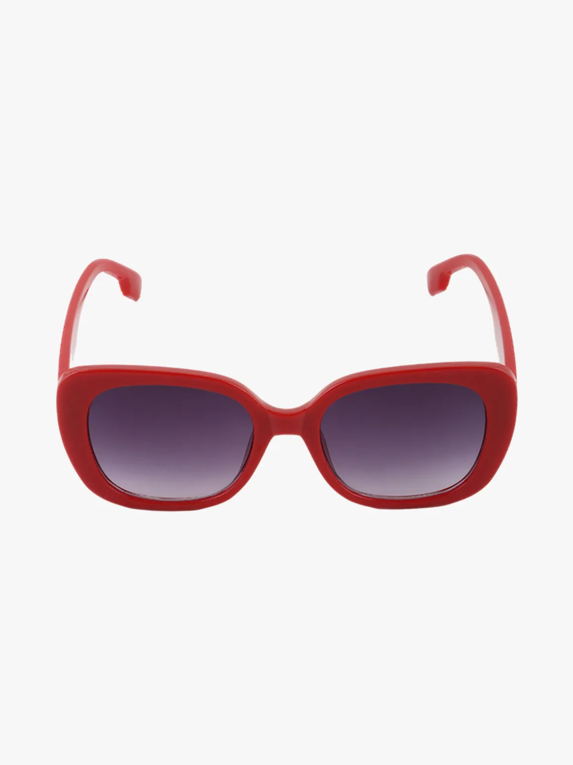 Seevision Occhiali da sole squadrati da donna - rosso