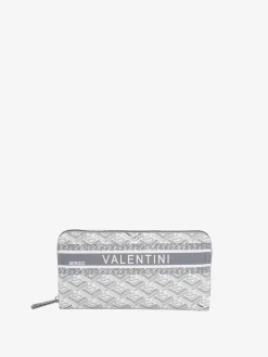Sergio Valentini Portafoglio rettangolare da donna con stampe - beige