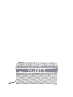 Sergio Valentini Portafoglio rettangolare da donna con stampe - beige