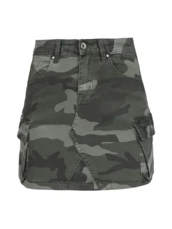 Sexi Sense Gonna militare con tasconi