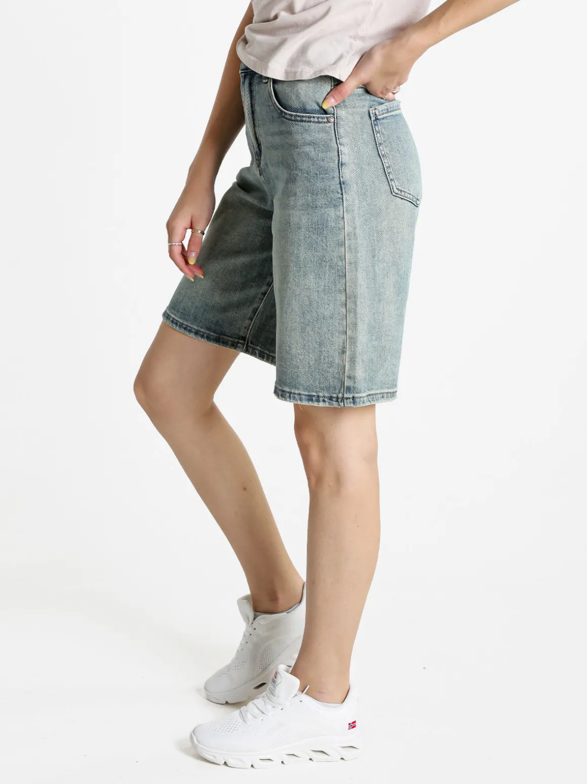 Sexy Sense Bermuda di jeans da donna