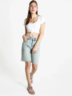 Sexy Sense Bermuda di jeans da donna