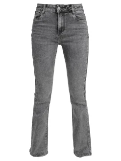 Sexy Sense Jeans donna a zampa - nero