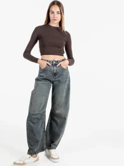 Sexy Sense Jeans donna barrell a vita alta - jeans