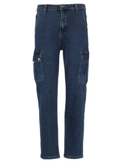 Sexy Sense Jeans donna stright fit con tasconi laterali