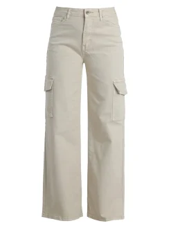 Sexy Sense Pantaloni donna a gamba larga con tasconi