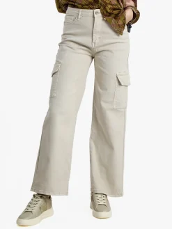 Sexy Sense Pantaloni donna a gamba larga con tasconi