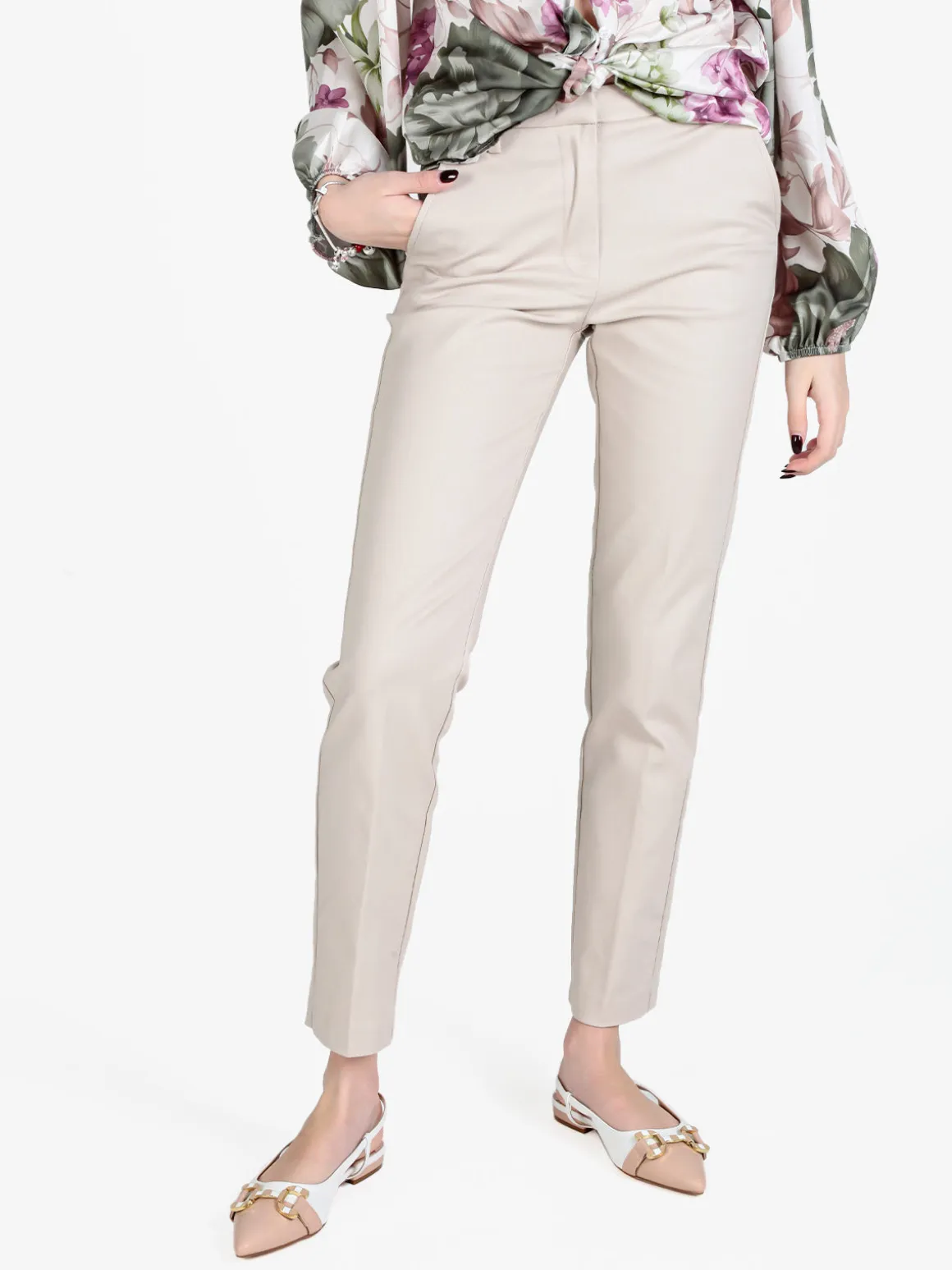 Sexy Sense Pantaloni donna slim a sigaretta