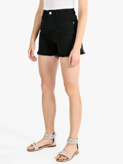 Sexy Sense Shorts donna sfrangiati a vita alta