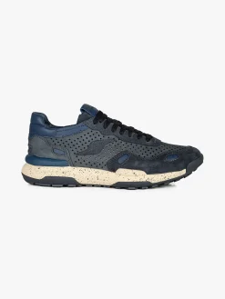 Shooters Sneakers da uomo in pelle traforata