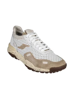 Shooters Sneakers da uomo in pelle traforata