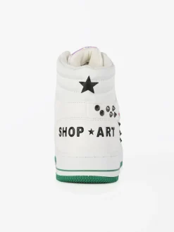 Shop Art BASKET HAILEY Sneakers alte donna con borchie