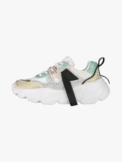 Shop Art CHUNKY AMY Sneakers donna con strass e suola alta