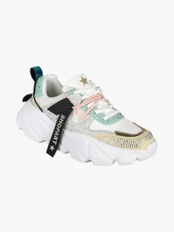 Shop Art CHUNKY AMY Sneakers donna con strass e suola alta
