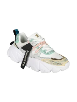 Shop Art CHUNKY AMY Sneakers donna con strass e suola alta