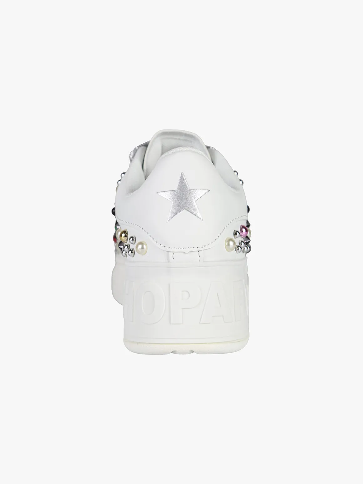 Shop Art KIM Sneakers donna con borchie e perle