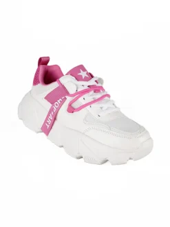 Shop Art Sneakers chunky con inserti a contrasto