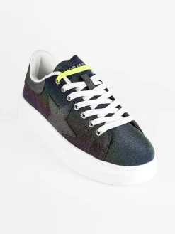 Shop Art Sneakers donna glitter multicolor