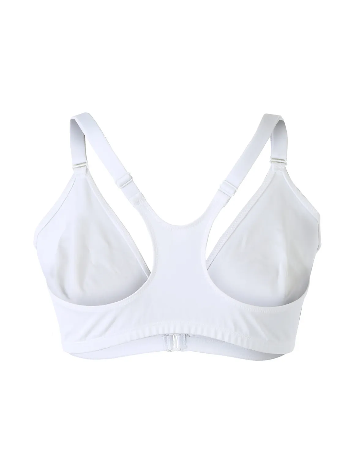 Sielei BEAUTY Reggiseno aperto davanti senza ferretto COPPA C - bianco