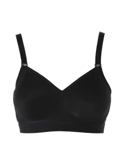 Sielei BEAUTY Reggiseno imbottito senza ferretto con coppe performate COPPA C - nero