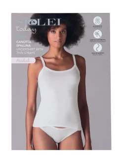 Sielei Canotta donna con spalline sottili