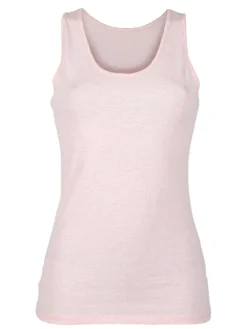 Sielei 1438 Canotta donna spalla larga in cotone bio