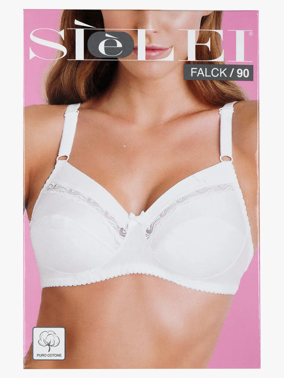 Sielei Falk 90 Reggiseno in cotone senza ferretto