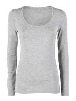 Sielei Maglia donna a maniche lunghe in modal