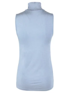 Sielei Maglia donna lupetto smanicata