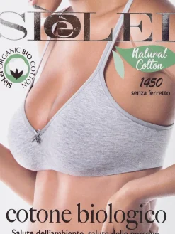 Sielei Reggiseno in cotone biologico coppa B 1450