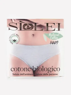Sielei 1449 Slip donna alto in cotone bio