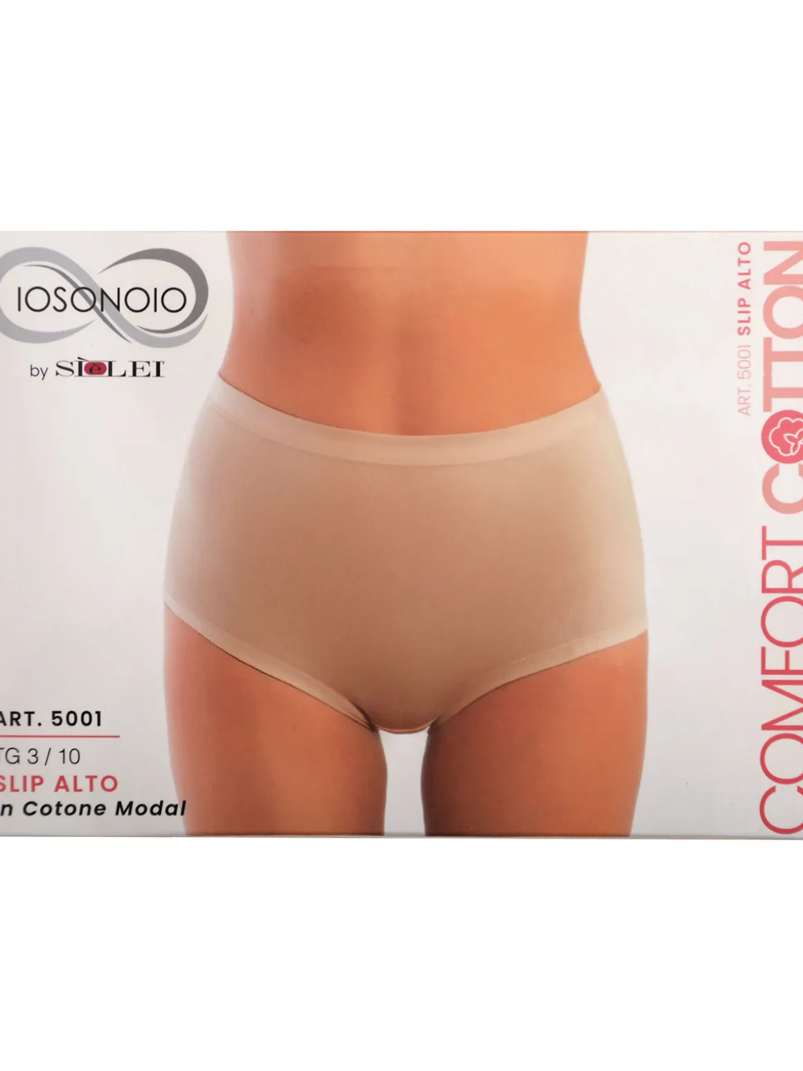 Sielei Slip donna a vita alta in cotone modal