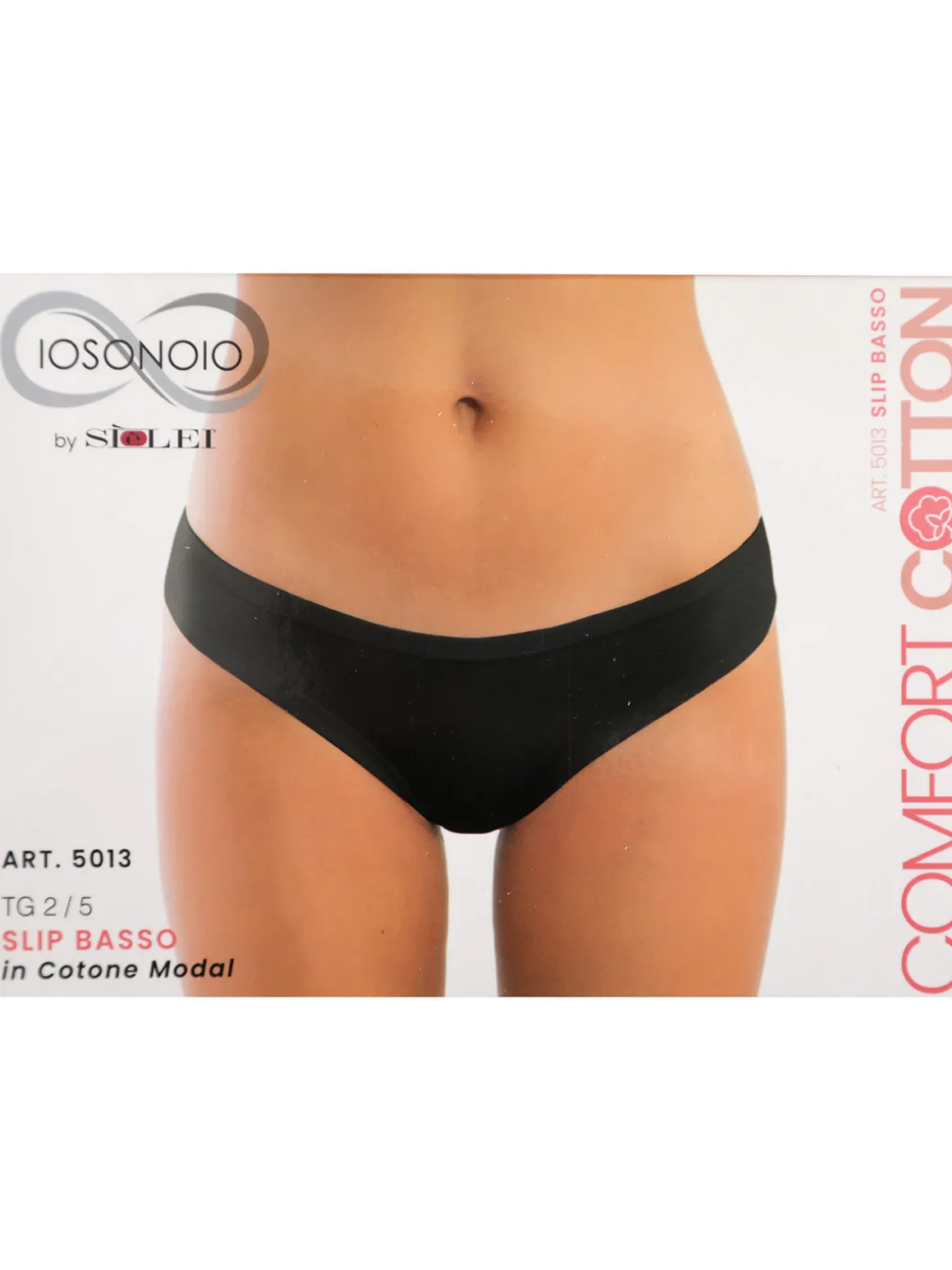 Sielei Slip donna a vita bassa in cotone