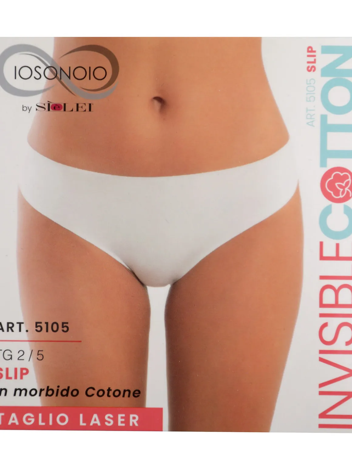 Sielei Slip donna in cotone taglio laser