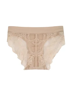 Sielei Slip donna taglio laser in cotone e pizzo
