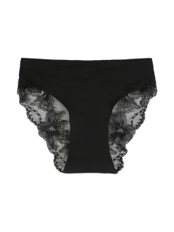 Sielei Slip donna taglio laser in cotone e pizzo