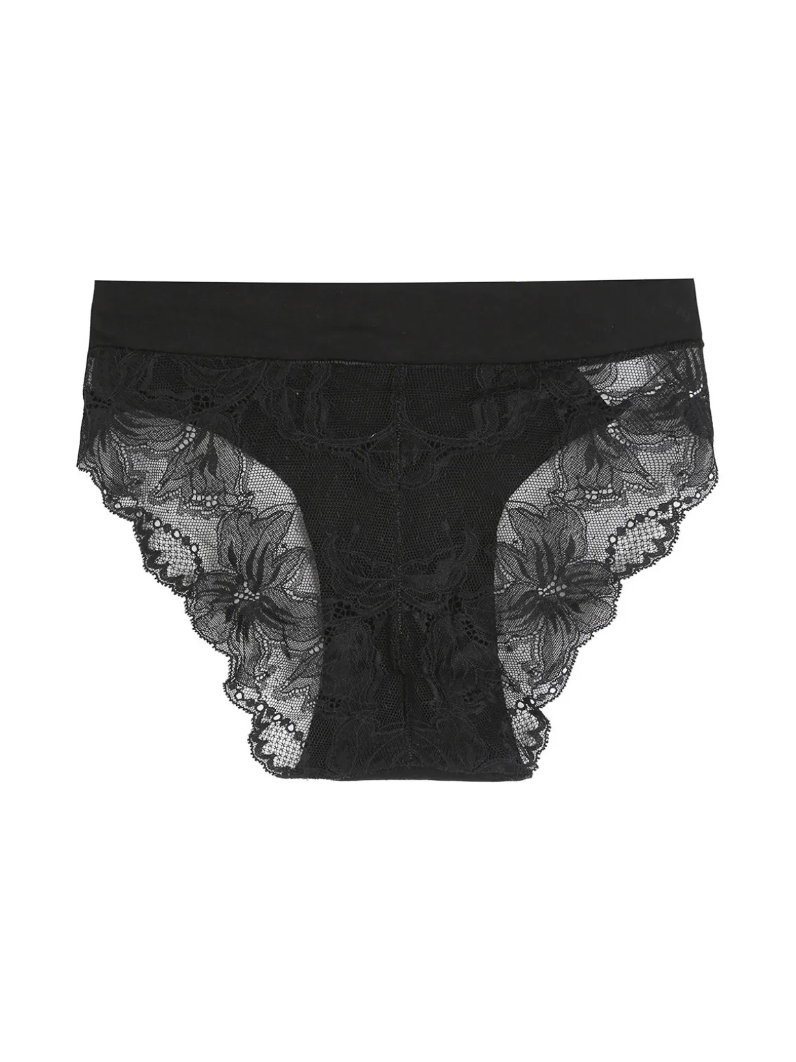 Sielei Slip donna taglio laser in cotone e pizzo