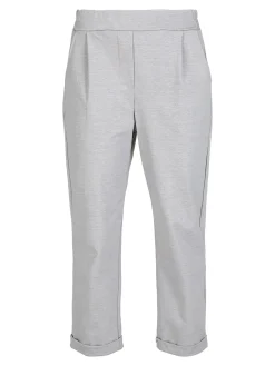 Sisan Pantaloni casual da donna con risvolto