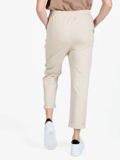 Sisan Pantaloni casual da donna con risvolto