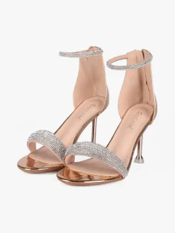 Sissi Miss Sandali con strass e tacco a spillo