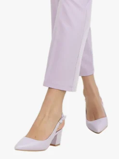 Sissi Miss Slingback donna a punta con cinturino alla caviglia con fibbia