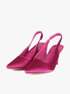 Sissi Miss Slingback donna con strass e cinturino elastico
