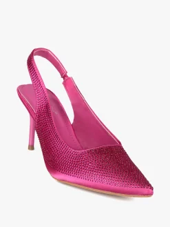 Sissi Miss Slingback donna con strass e cinturino elastico