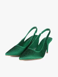 Sissi Miss Slingback donna con strass e cinturino elastico