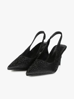 Sissi Miss Slingback donna con strass e cinturino elastico