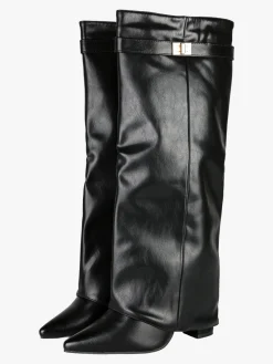 Sissi Miss Stivaletti donna 2 in 1 con tacco - nero