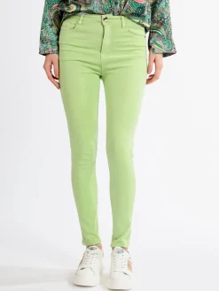 Sixte Pantaloni donna skinny in cotone