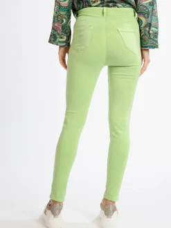 Sixte Pantaloni donna skinny in cotone