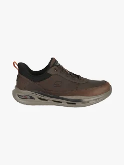 Skechers Arch Fit Orvan - Moxley Sneakers uomo in pelle - moro